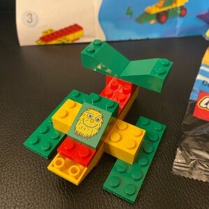 Vintage Lego 2047 Classic McDonalds Happy Meal Toy #6 Jet Boat